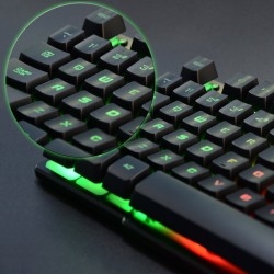 Rii RK100+ Ultra slim Gaming Keyboard