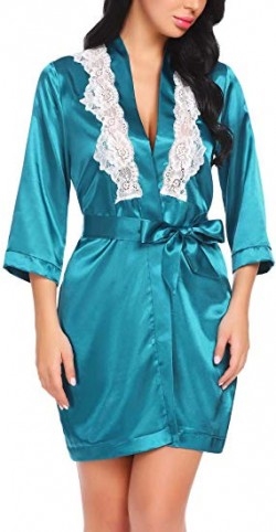 ELOVER Wedding Party Loungewear Bathrobe