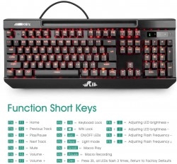 Mechanical Programmable Gaming Keyboards for PC,Windows and Mac