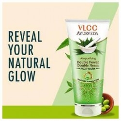 VLCC Skin Purifying Double Power Double Neem Face wash- 100 ml