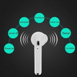 Yiiena Wireless Bluetooth Earphones Stereo Music Mini Phone Headset with Charger Box Bluetooth Headsets