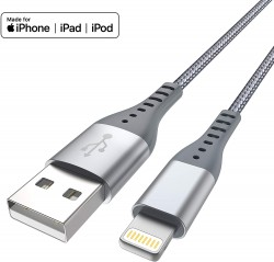 Lightning Cable iPhone Charger | 4Pack (6ft 6ft 3ft 3ft)