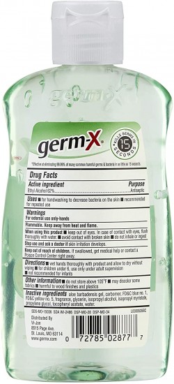 Germ-X Hand Sanitizer, Original, 10 Fluid Ounce
