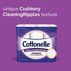 Cottonelle Ultra Soft Toilet Paper | 6 Family Mega Rolls