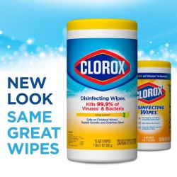 Clorox Disinfecting Bleach-Free Cleaning Wipes - 75 ct