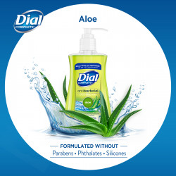 Dial Liquid  Antibacterial Hand Soap with Moisturizing Aloe - 7.5fl oz