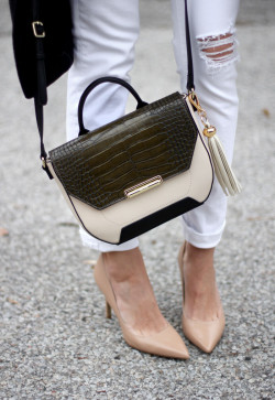 Pink Sparkly Patent Pumps