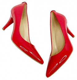 Michael Kors Red Patent Pumps