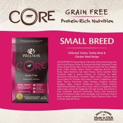 Wellness Core Natural Grain Free Dry Dog Food Small Breed