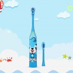 Yirind Kids Cute Cartoon Soft Ultrasonic Electric Toothbrush