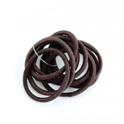 Zippem 100 Pcs/Set Kids Fashion Casual Cute Headwear Elastic Hair Ring Hair Rope Elastics & Ties