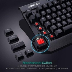 Mechanical Programmable Gaming Keyboards for PC,Windows and Mac