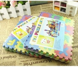 Miuniu 36PCS Baby  Puzzle with Foam Mats