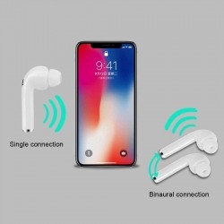 Yiiena Wireless Bluetooth Earphones Stereo Music Mini Phone Headset with Charger Box Bluetooth Headsets