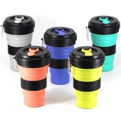 Silicone WIth Hook Coffee Cup