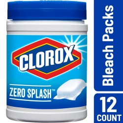 Clorox Zero Splash Bleach Packs | 12 Count