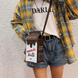 Girl Fashion Faux Leather Milk Box