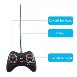 DREAMVAN Crawler Excavator Remote Control Educational Toy with Light