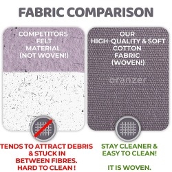 Baby Diaper Caddy Organizer by Oranzer (Grey)