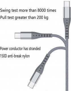 X New Cable Charger Cod | 6 FT 3 pack
