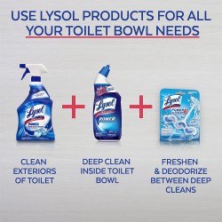 Lysol Power Toilet Bowl Cleaner | 3 Count