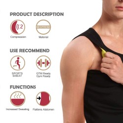 Cimkiz Sauna Vest for Man
