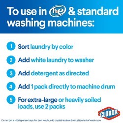 Clorox Zero Splash Bleach Packs | 12 Count