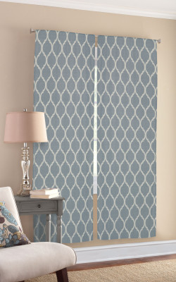 Mainstays Canvas Ironwork Curtain Panel