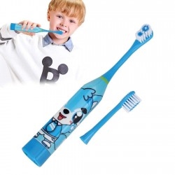 Yirind Kids Cute Cartoon Soft Ultrasonic Electric Toothbrush