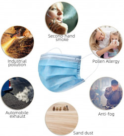 Disposable earloop face mask