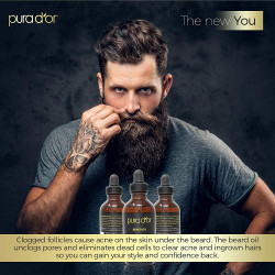 PURA D'OR Beard Oil