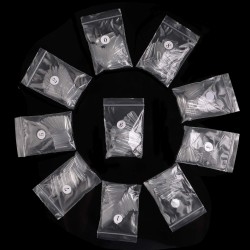 Clear Coffin Fake Nails-ECBASKET Full Cover Ballerina Artificial False Nail Tips Long Ballet Nails 500pcs 10 Sizes