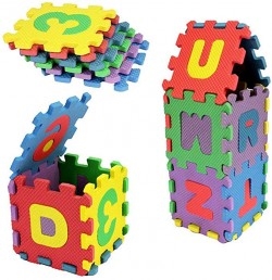 Miuniu 36PCS Baby  Puzzle with Foam Mats