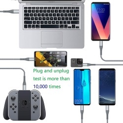 X New Cable Charger Cod | 6 FT 3 pack