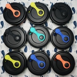 Silicone make travel folding coffee cup