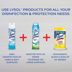 Lysol: Disinfecting Wipes