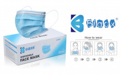 Disposable earloop face mask