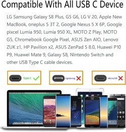 X New Cable Charger Cod | 6 FT 3 pack