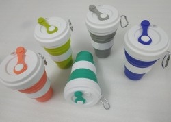 Collapsible reusable coffee cup | Travel Folding