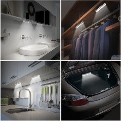 Battery Powered Security Cabinet Lighting Led Motion Sensor Closet Light