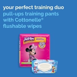 Cottonelle Flushable Fragrance-Free Wet Wipes for Kids