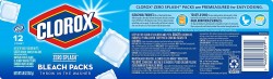 Clorox Zero Splash Bleach Packs | 12 Count