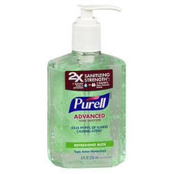 Purell Hand Sanitizer Soothing Gel With Triple Action Moisturizers 8 Oz