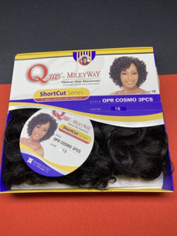 QUE_ Human Hair_ Master Mix_ Opr Cosmo_3PCS_#1B