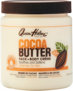 Queen Helene Natural Cocoa Crème, Cocoa Butter, 15 Ounce