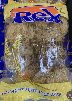 Rex | Fidelini | FIDEOS| PASTA ENRIQUECIDA | 10 0z