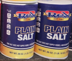 Rex Plain Salt 26oz