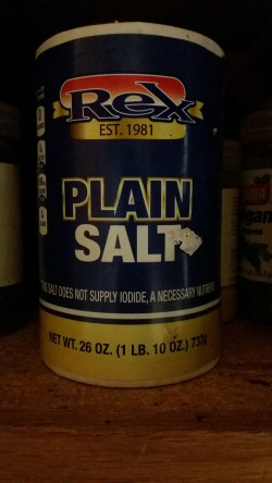 Rex Plain Salt