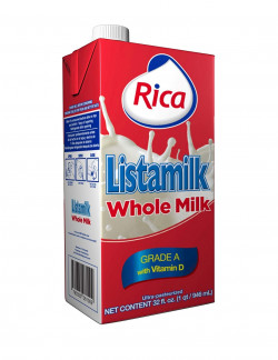 RICA Listamilk Whole Milk 32 Oz