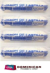 Roldan Dominican Jabon Castilla| Castile Soap Sensitive & Baby Skin | 1/2 Bar/Barra